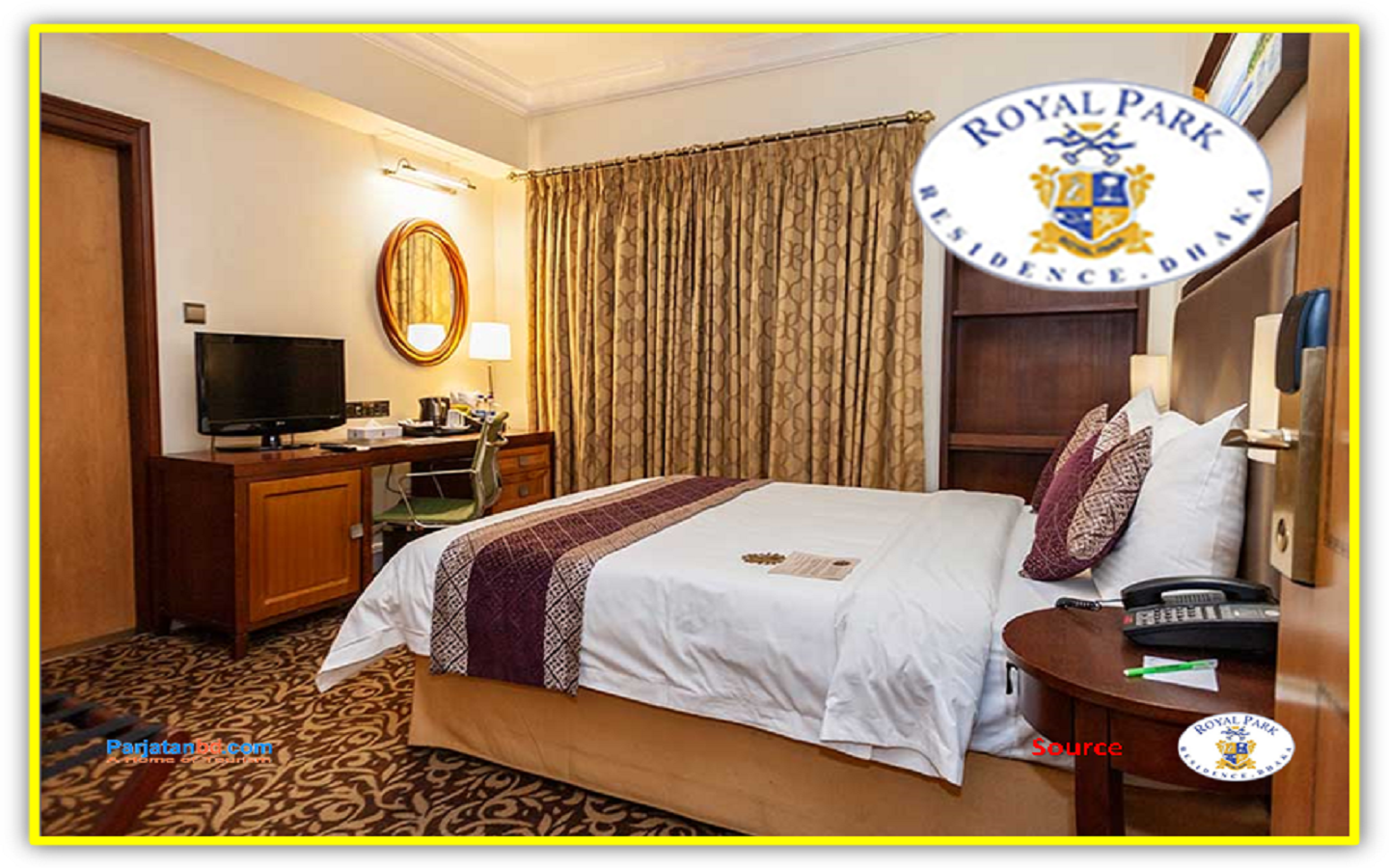 Room Queen Room  -1, Royal Park Residence Hotel, Banani