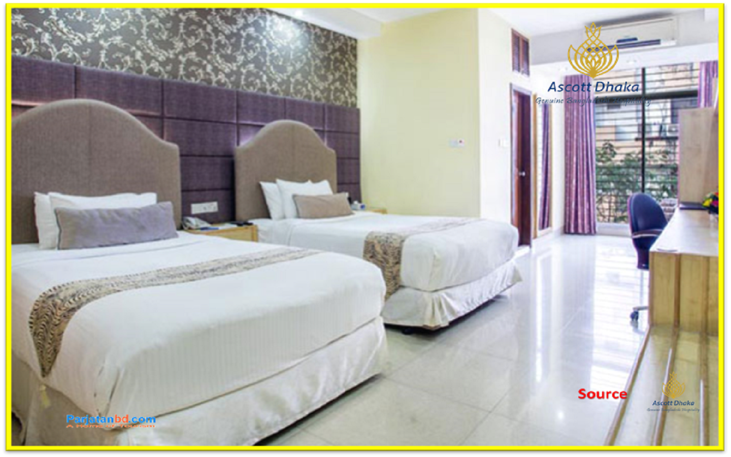 Room Premium Double Room -1, Ascott The Residence, Baridhara
