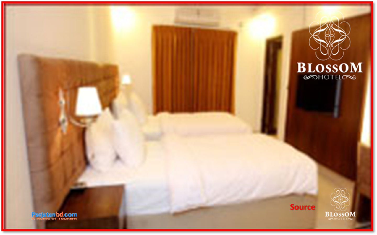 Room Super Deluxe (Twin Double) -1, Blossom Hotel Pvt Ltd, Baridhara