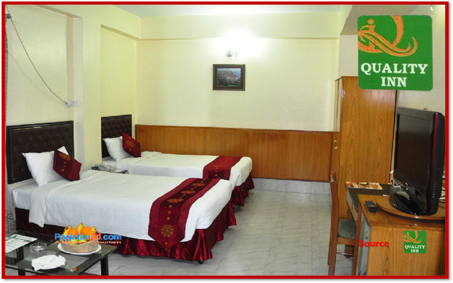 Room Deluxe Twin -1, Quality Inn, Gulshan 2