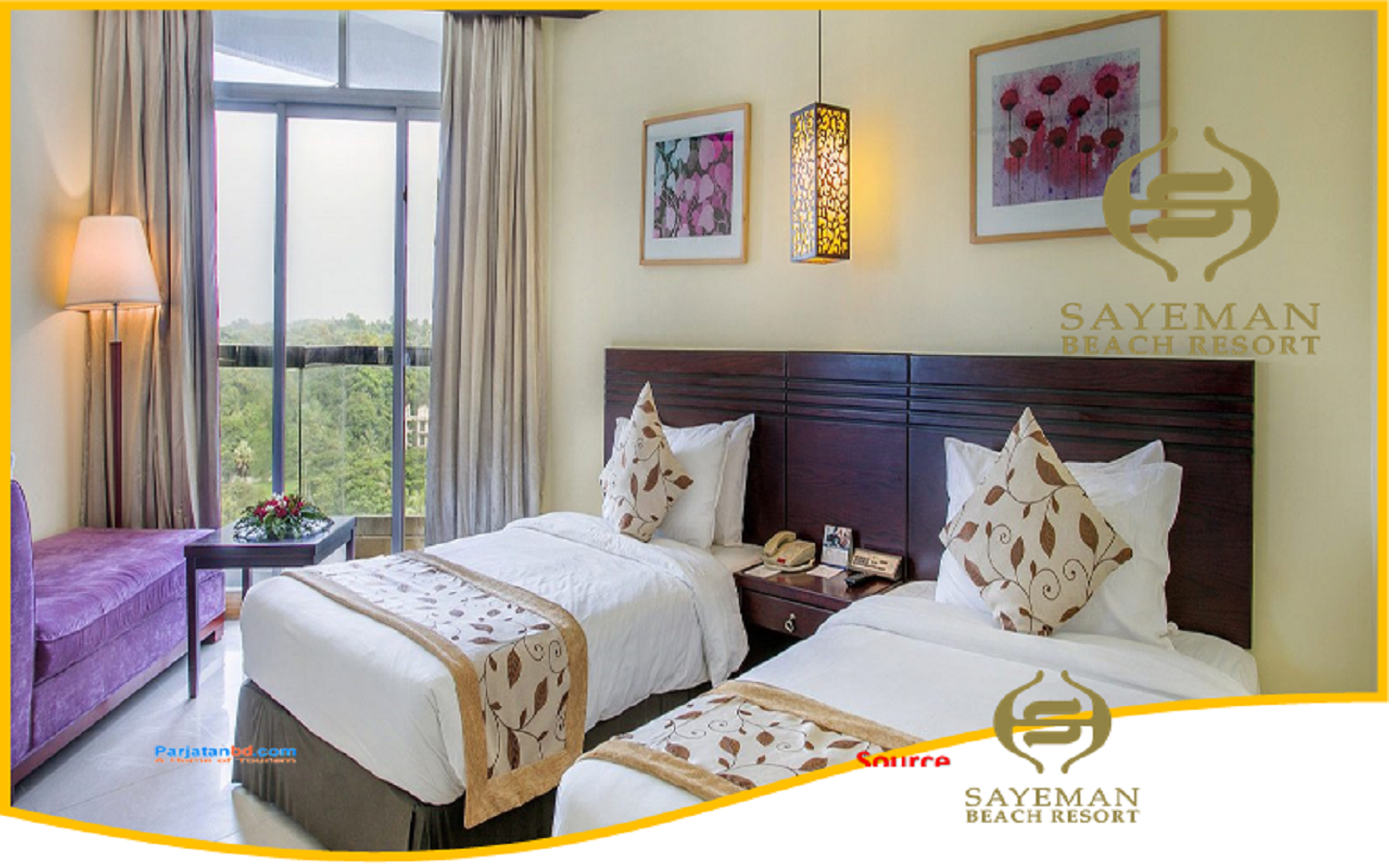 Room  -1, Hotel Sayeman, Coxs Bazar