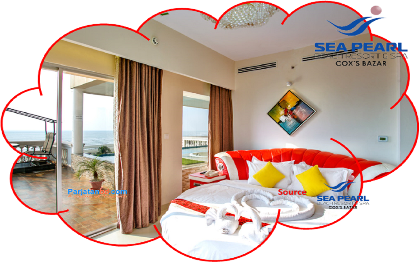 Room Royal Paradise Suite -1, Hotel Sea Pearl