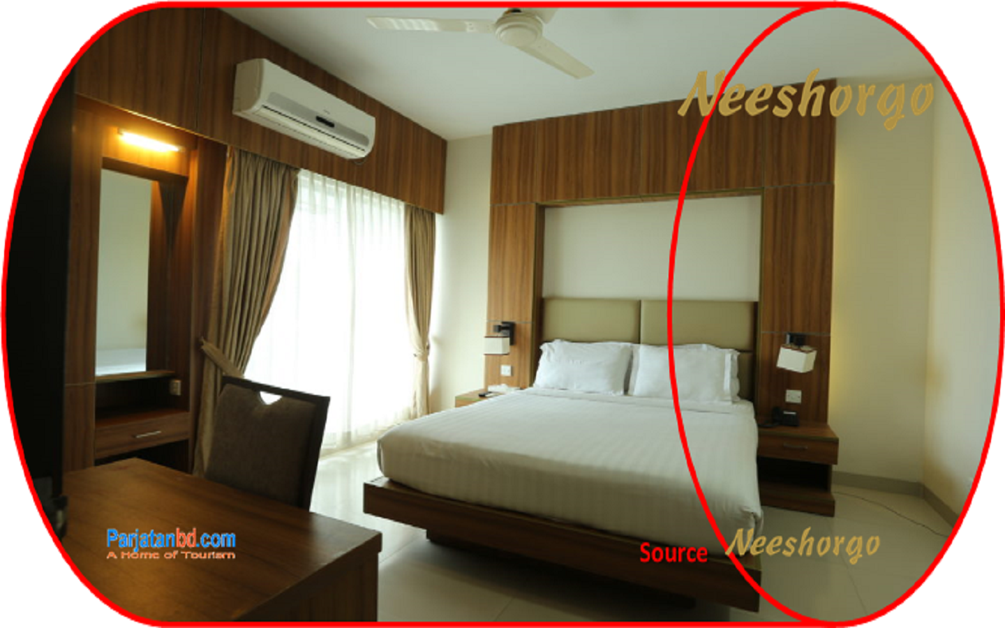 Room  -1, Neeshorgo Hotel & Resort Ltd.