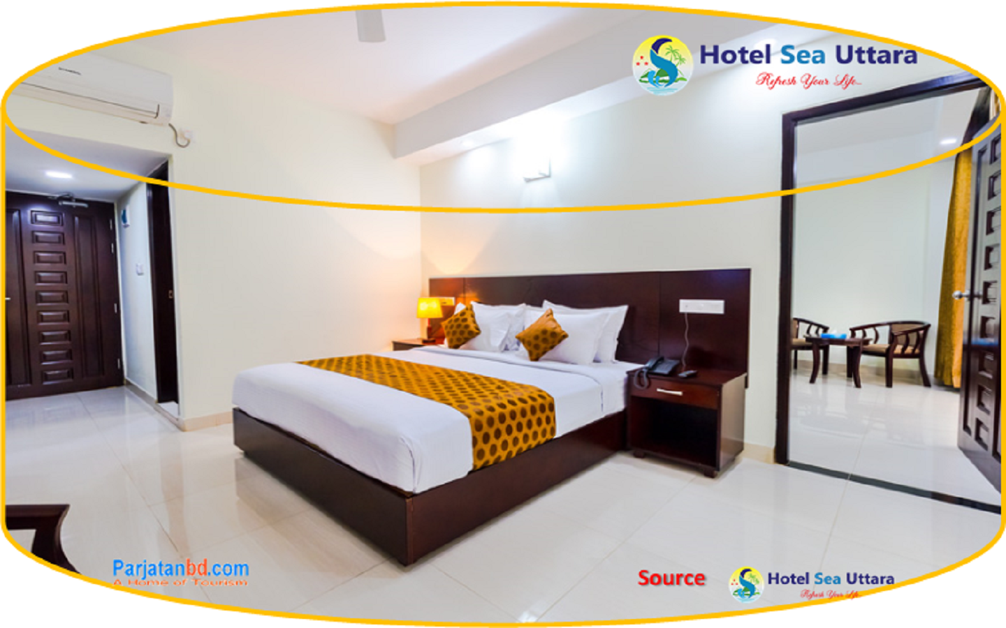 Room Premier Connecting (Sea View) -1, Hotel Sea Uttara