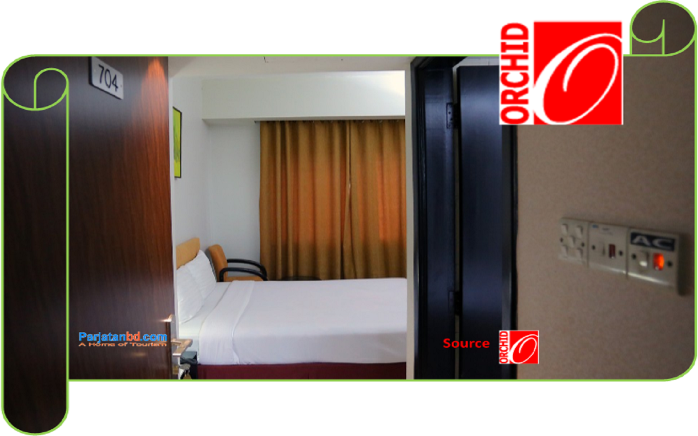 Room Deluxe Single -1, Orchid Business Hotel
