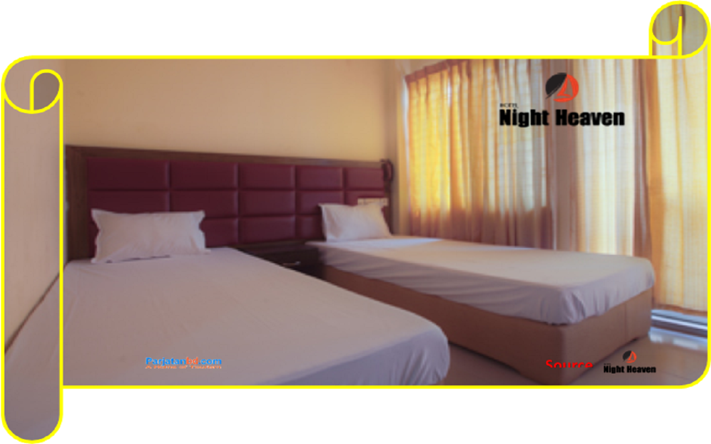 Room Standard Twin AC -1, Hotel Night Heaven