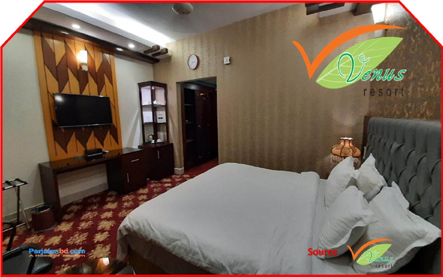 Room Super Deluxe Couple Bed -1, Venus Resort and Coffee House