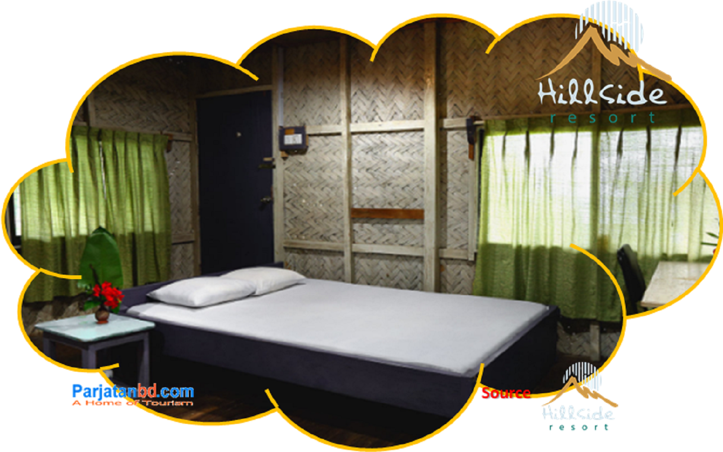 Room BAWM -1, Hillside Resort, Milonchhori