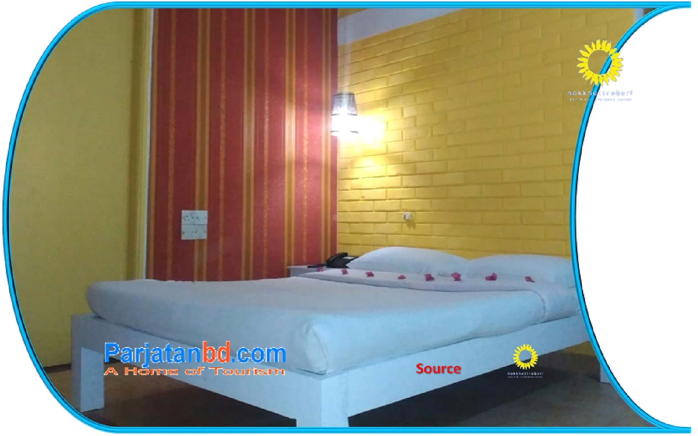 Room Couple Regular -1, Nokkhottrobari Resort, Gazipur