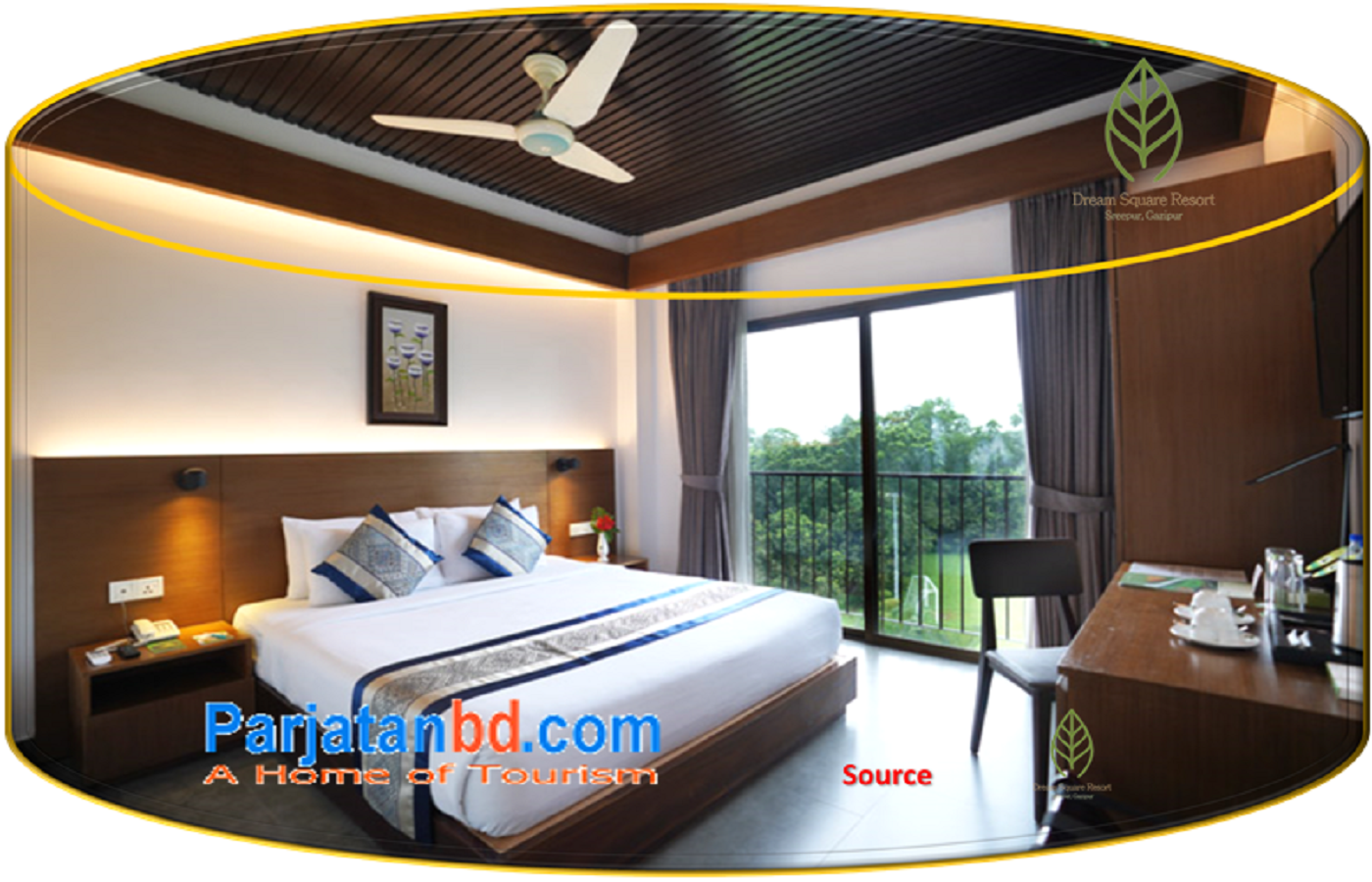 Room Superior King -1, Dream Square Resort, Gazipur