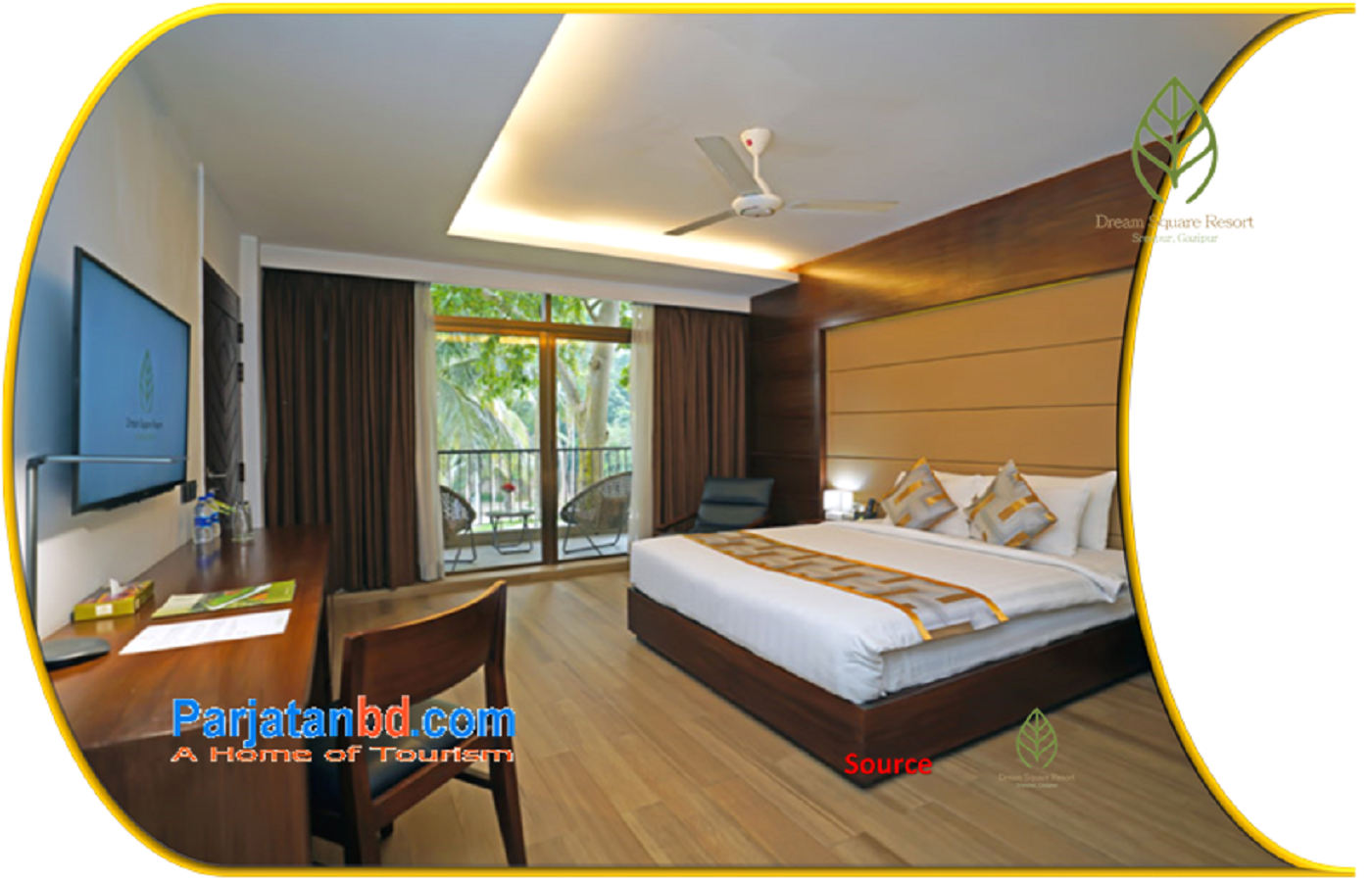 Room Presidential Villa -1, Dream Square Resort, Gazipur