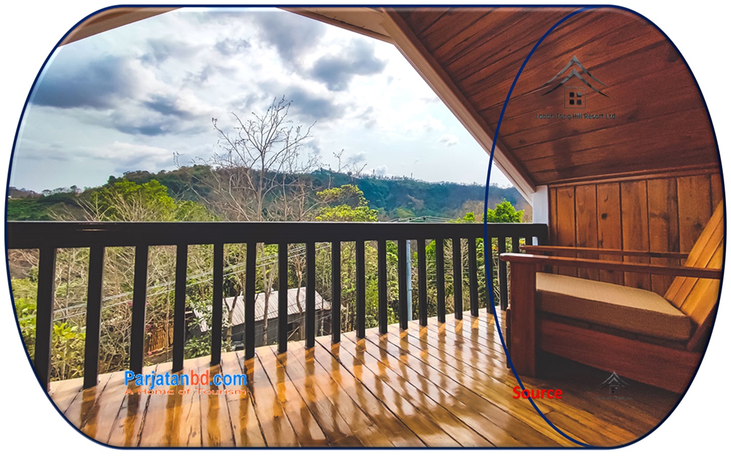 Room Yaa Tong Nest -1, Labah Tong Hill Resort LTD, Bandarban 