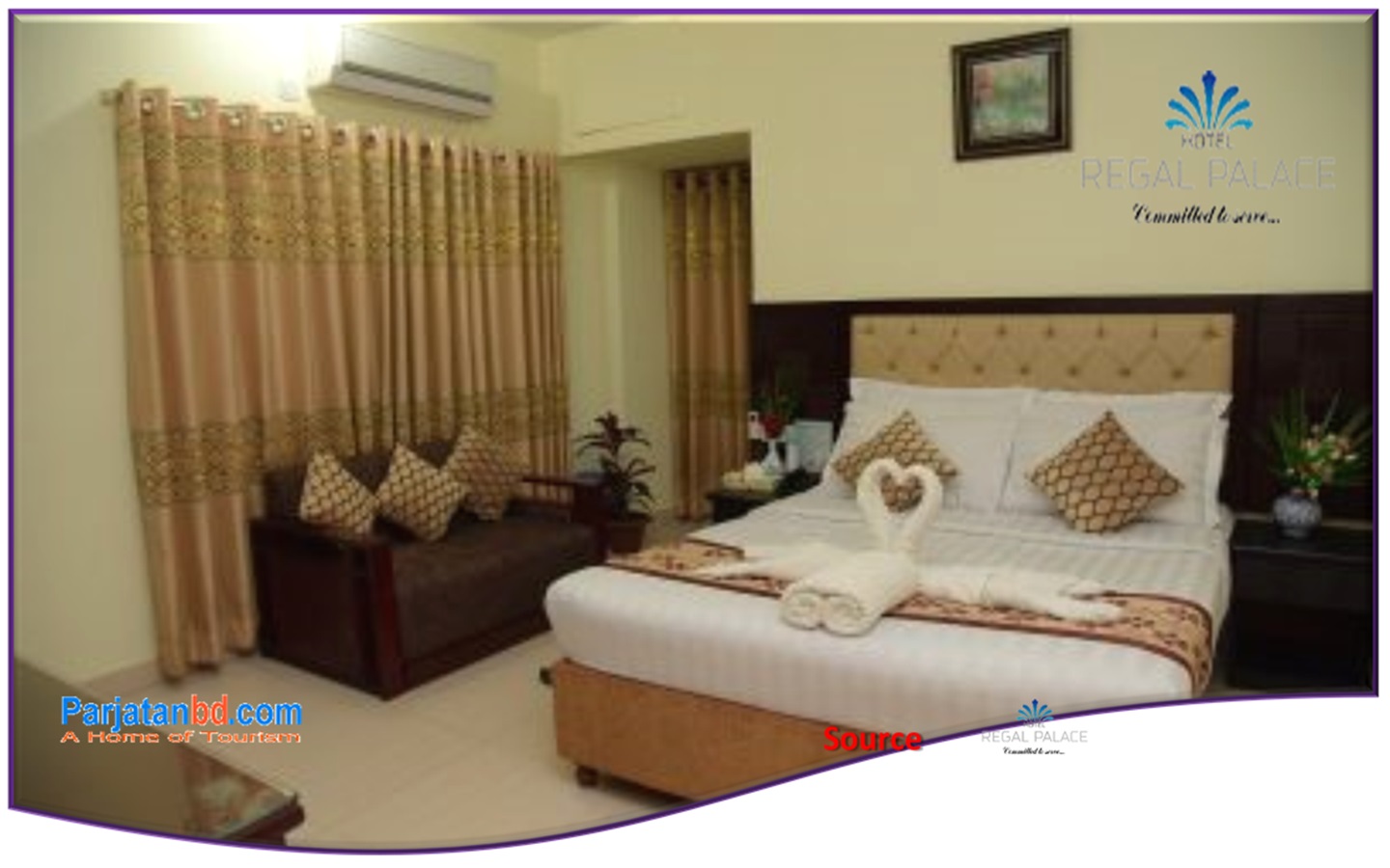 Room Deluxe Couple -1, Hotel Regal Palace,Coxs Bazar