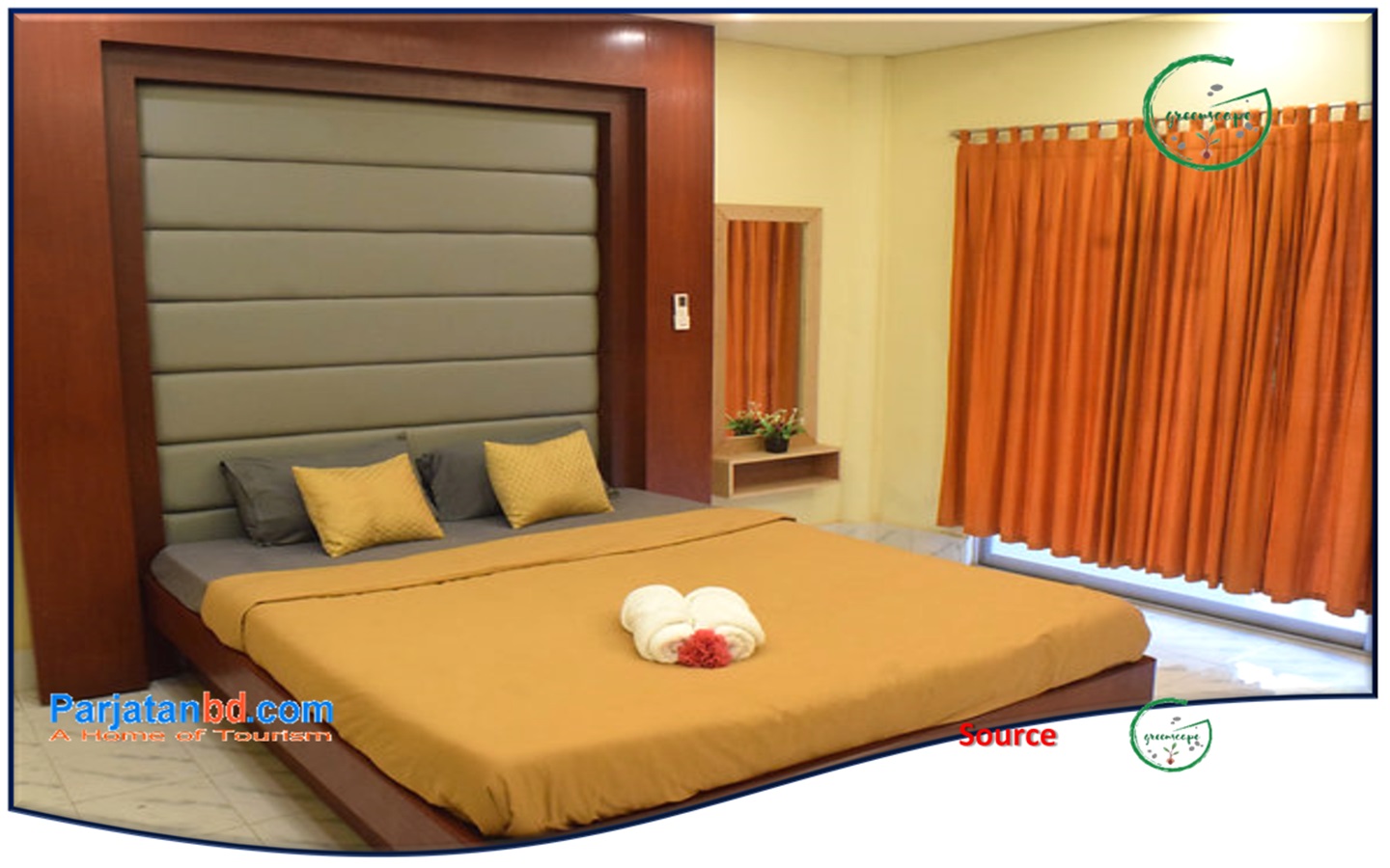 Room Double Bed Room -1, Greenscape Eco Resort Bangladesh