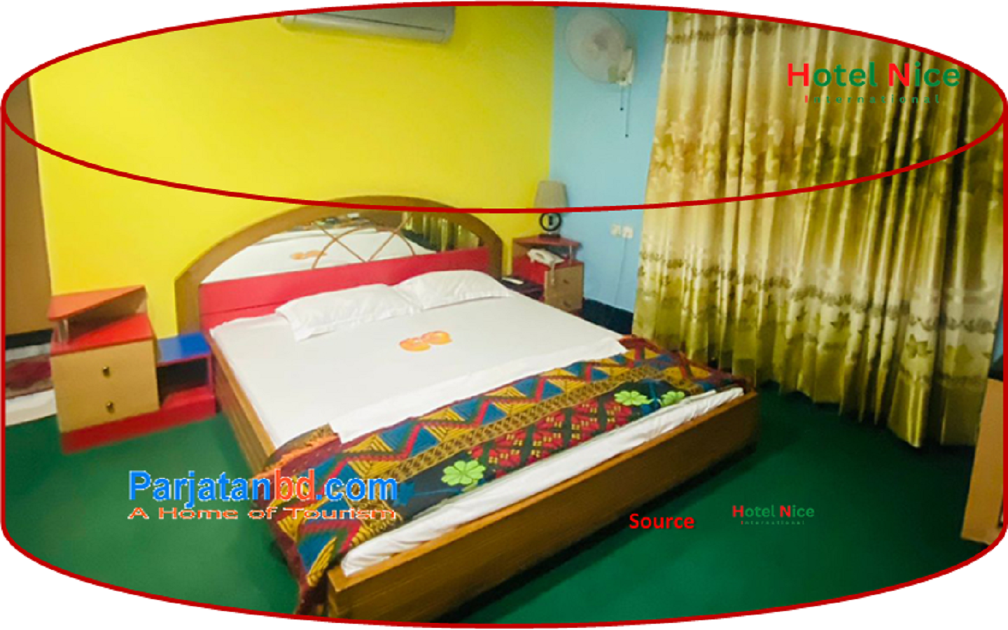 Room AC VIP ROOM -1, Hotel Nice International, Rajshahi