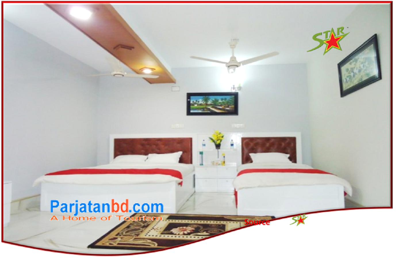 Room Twin Regular -1, Hotel Star International, Rajshahi