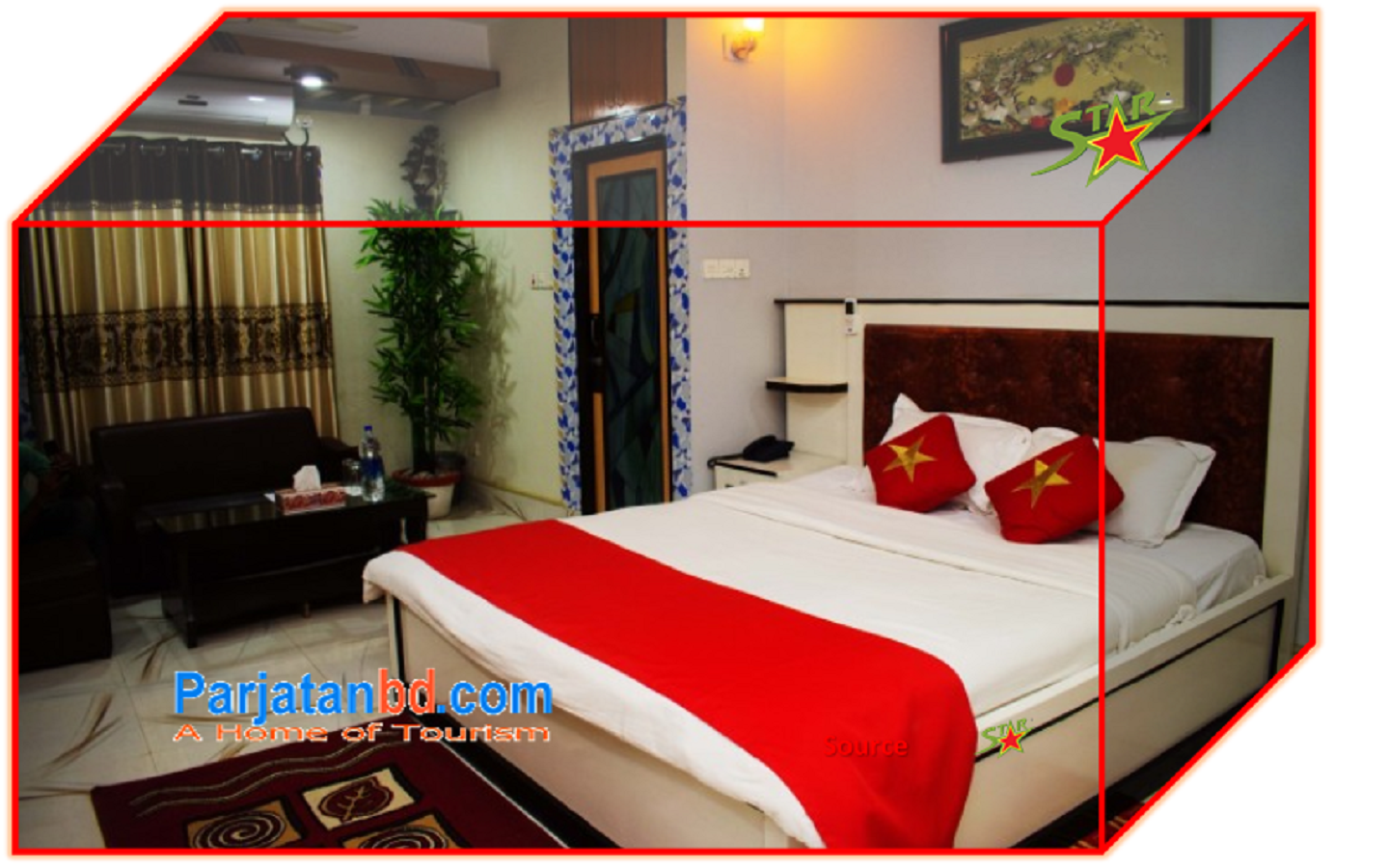 Room Deluxe VIP -1, Hotel Star International, Rajshahi