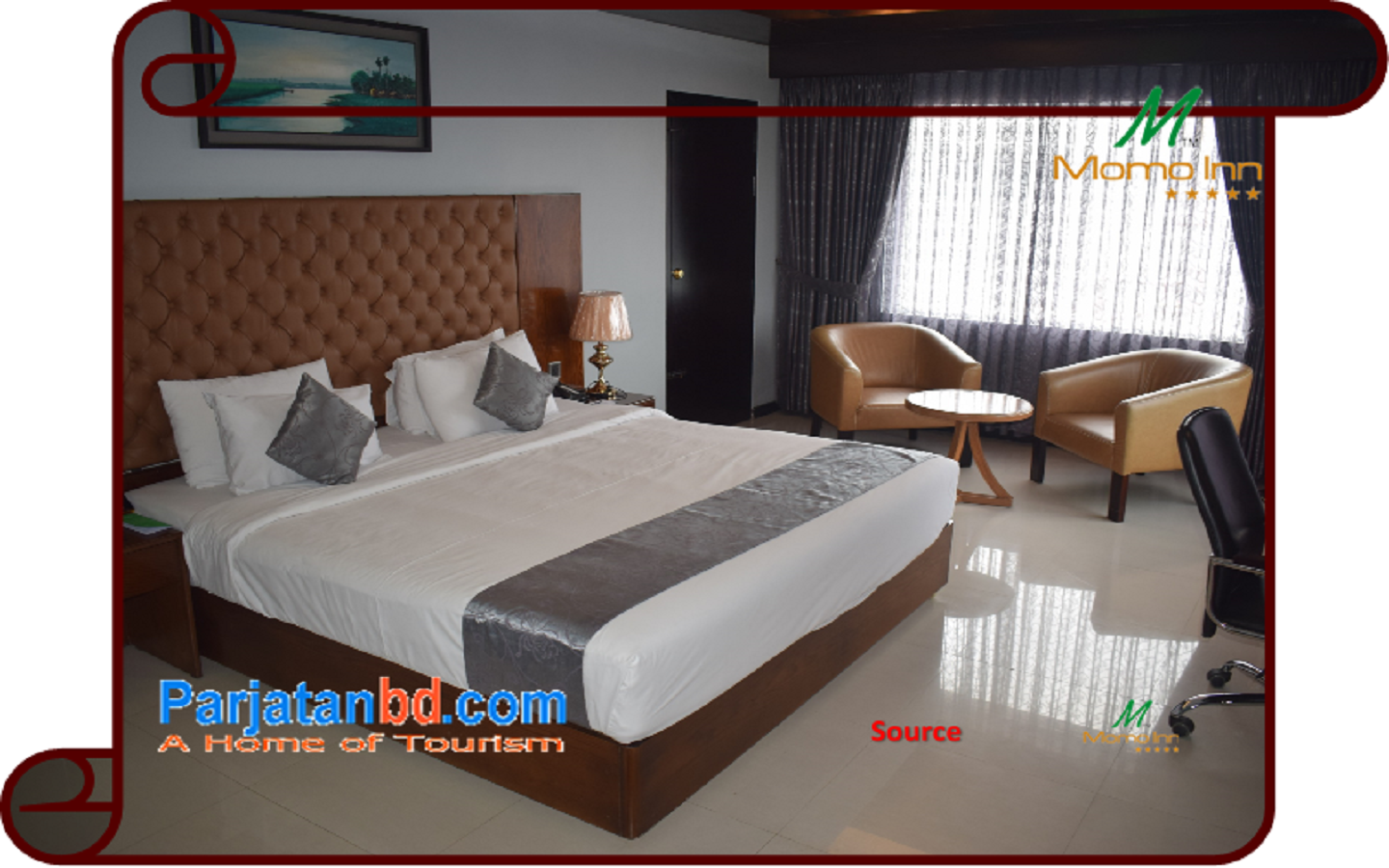 Room Super Deluxe Single -1, Momo Inn, Bogra